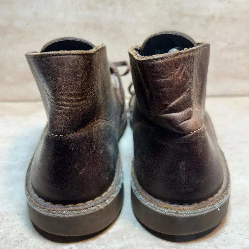 Clarks Bushacre 2 Mens 7 Beeswax Brown Leather Chukka Desert Boots 26106562